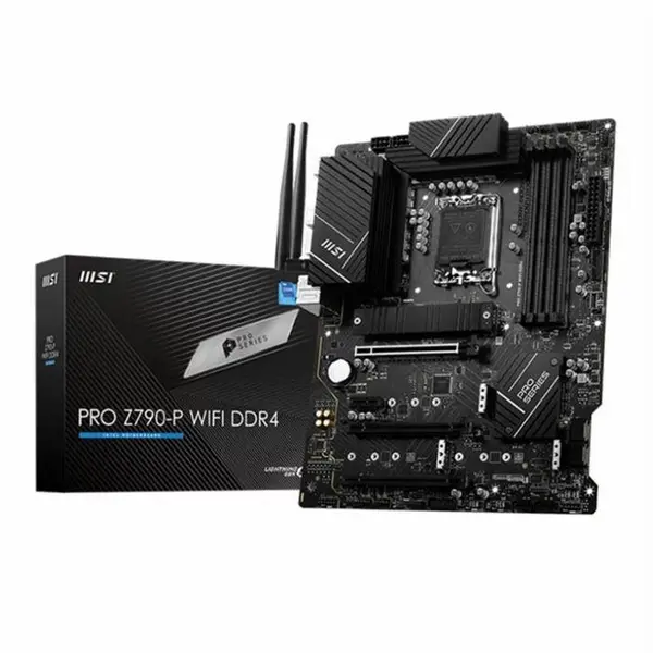 مادربرد ام اس آی MSI PRO Z790 P WIFI DDR4 Msi PRO Z790-P WIFI DDR4 LGA 1700 13th Gen ATX Motherboard