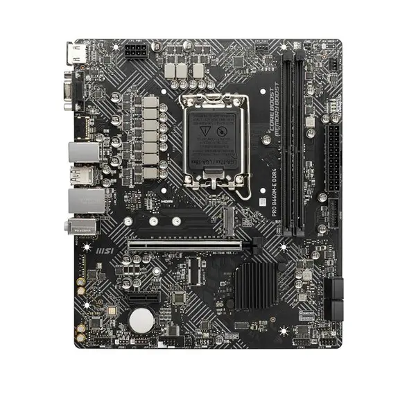 مادربرد ام اس آی مدل PRO B660M-E DDR4 MSI PRO B660M-E DDR4 Motherboard - 2