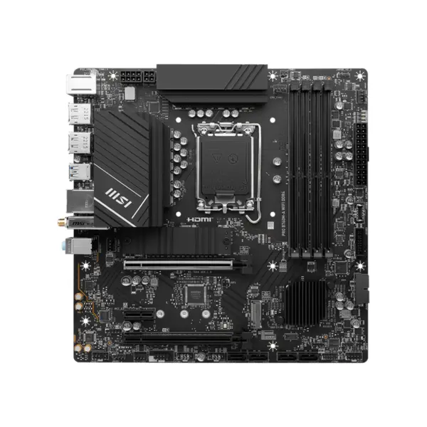 MSI PRO B760M-A WIFI DDR4 1700 Motherboard