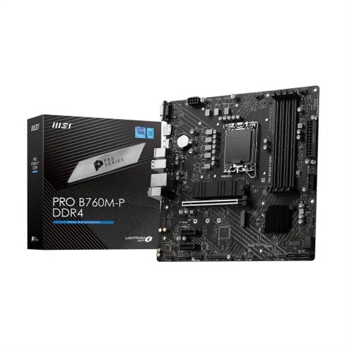 Msi PRO B760M-P DDR4 LGA1700 Motherboard