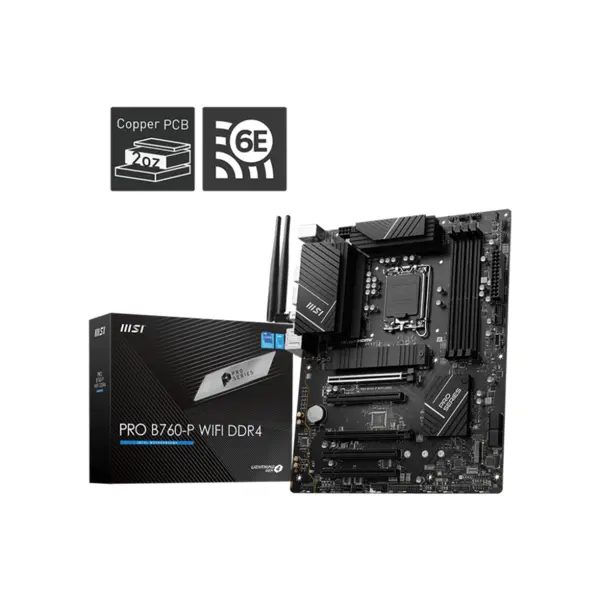 MSI PRO B760-P WIFI DDR4 1700 Motherboard