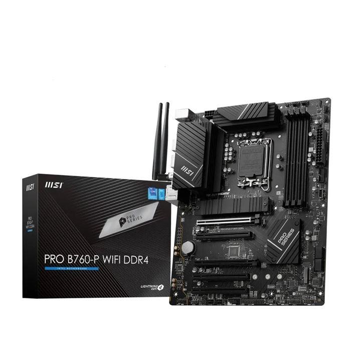 MSI PRO B760-P WIFI DDR4 1700 Motherboard