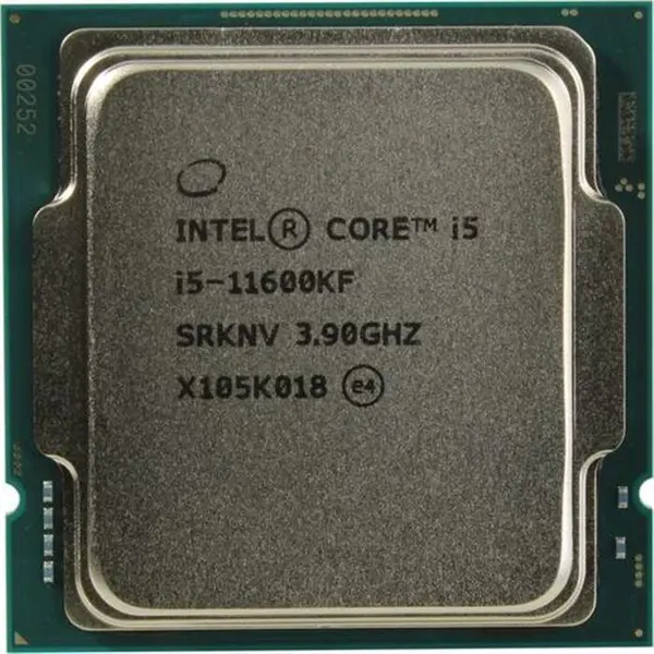 پردازنده اینتل بدون باکس سری Rocket Lake مدل Core i5-11600KF Intel Core i5-11600KF 3.9GHz LGA 1200 Rocket Lake TRAY CPU - 3