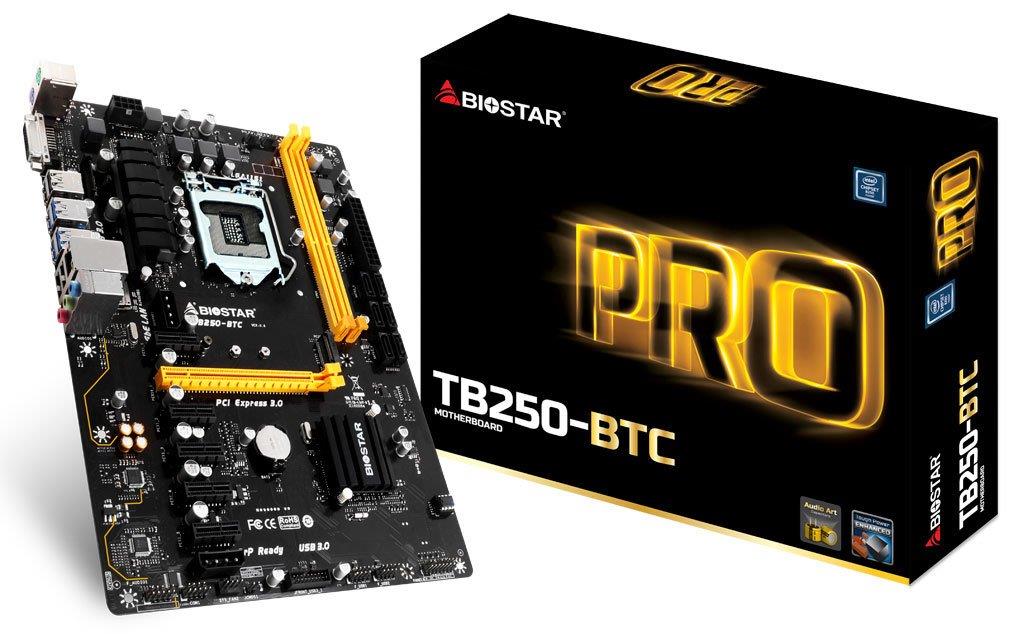 BIOSTAR TB250-BTC Plus Motherboard