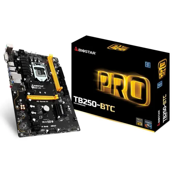BIOSTAR TB250-BTC Plus Motherboard