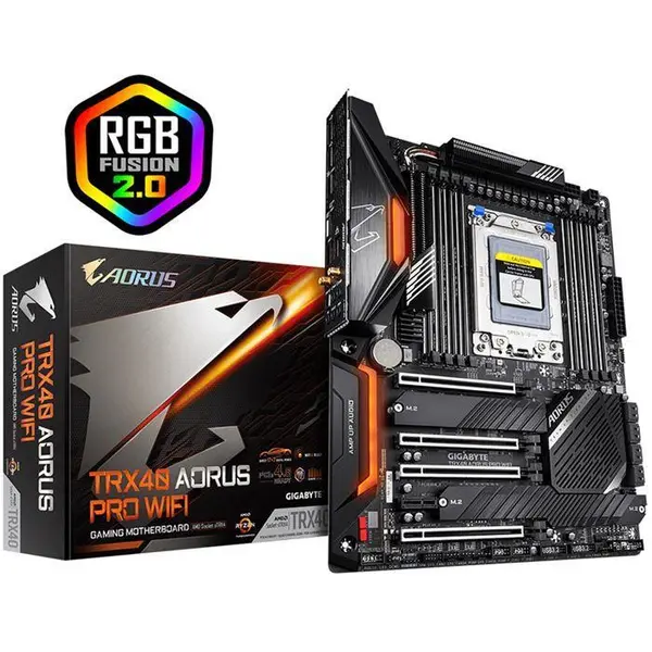 مادربورد گیگابایت TRX40 AORUS PRO WIFI Gigabyte TRX40 AORUS PRO WIFI sTRX4 Motherboard - 2