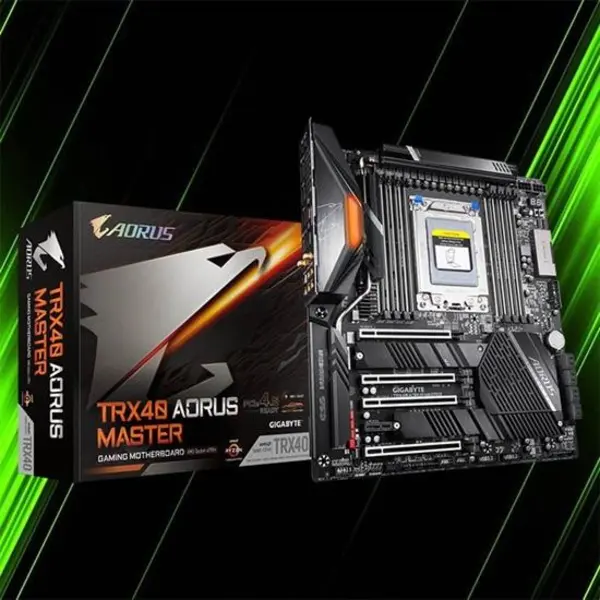 مادربورد گیگابایت TRX40 AORUS MASTER MB: Gigabyte Aorus TRX40 Master Gaming - 3