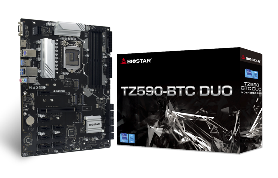 Biostar TZ590-BTC DUO 1200 Motherboard