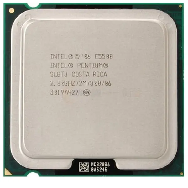 پردازنده مرکزی اینتل سری Wolfdale مدل E5500 - 3