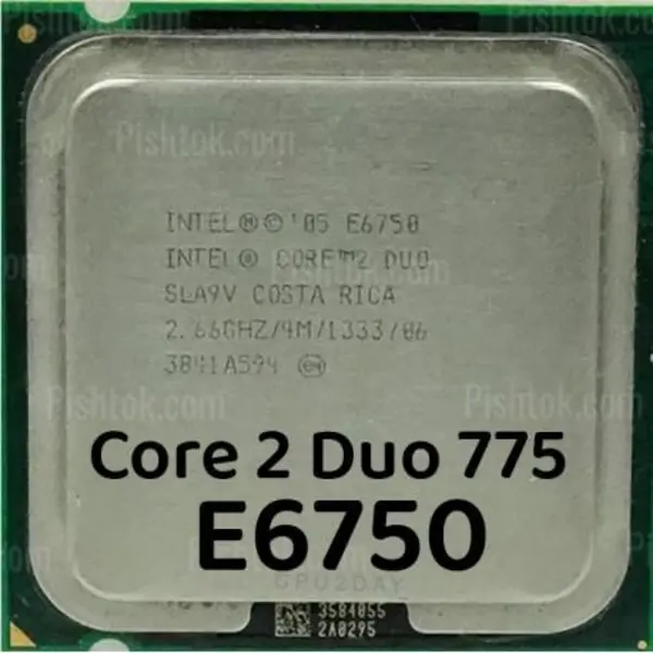 پردازنده مرکزی اینتل سری Wolfdale مدل Pentium E6700 - 2