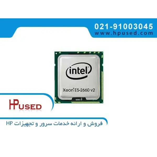 سی پی یو سرور اینتل Xeon E5-2660 v2 CPU Intel Xeon 2660 V2 - 2