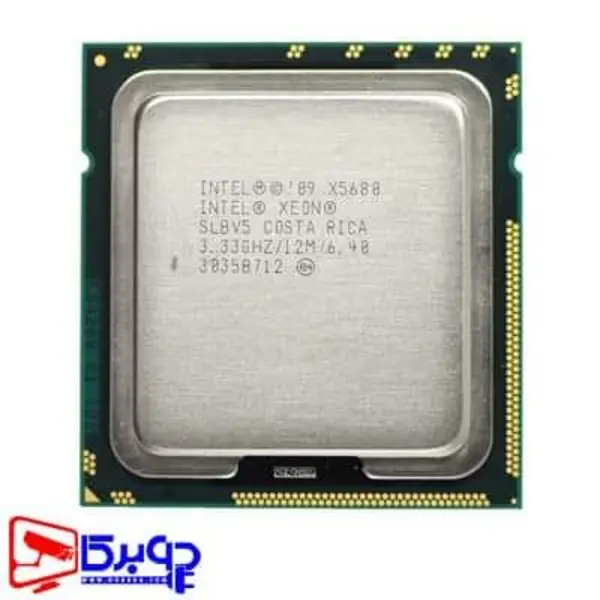 پردازنده سرور اینتل Xeon X5680 GENUINE INTEL XEON SLBV5 X5680 3.33GHz 12MB 6.4GT/S LGA1366 Hex Core Processor Certified Refurbished - 4