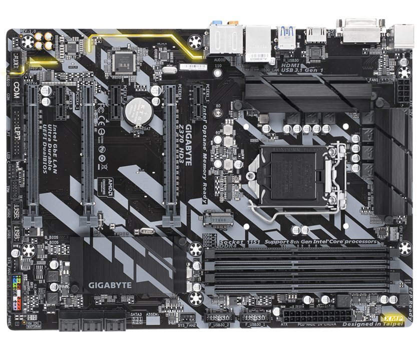 GIGABYTE Z370 HD3 (rev. 1.0) Motherboard