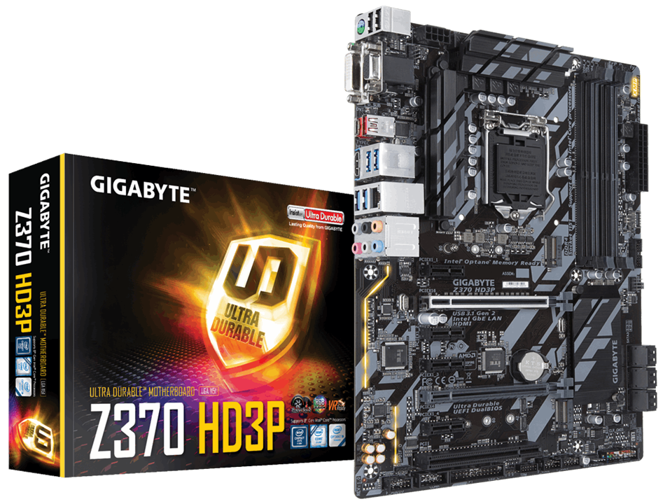 GIGABYTE Z370 HD3 (rev. 1.0) Motherboard