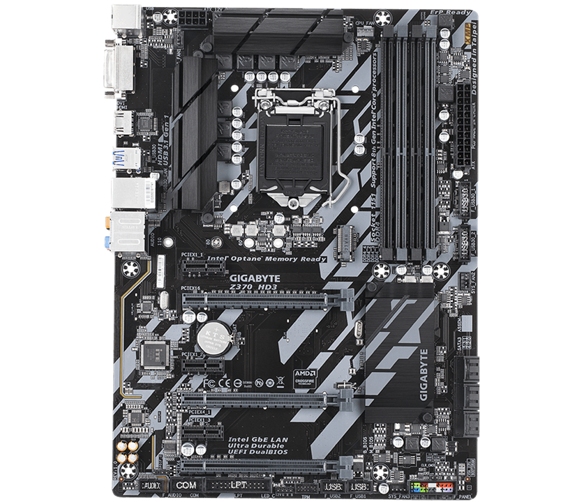 GIGABYTE Z370 HD3 (rev. 1.0) Motherboard