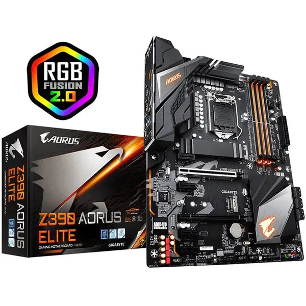 مادربرد گیگابایت مدل Z390 AORUS ELITE GigaByte Z390 AORUS ELITE LGA 1151 Motherboard - 5