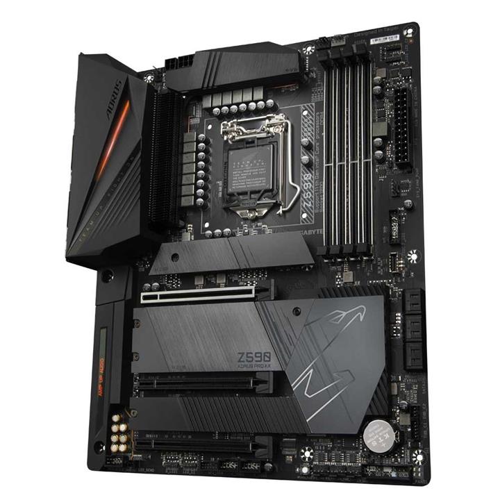 Motherboard: Gigabyte Aorus Z590 Pro AX Gaming