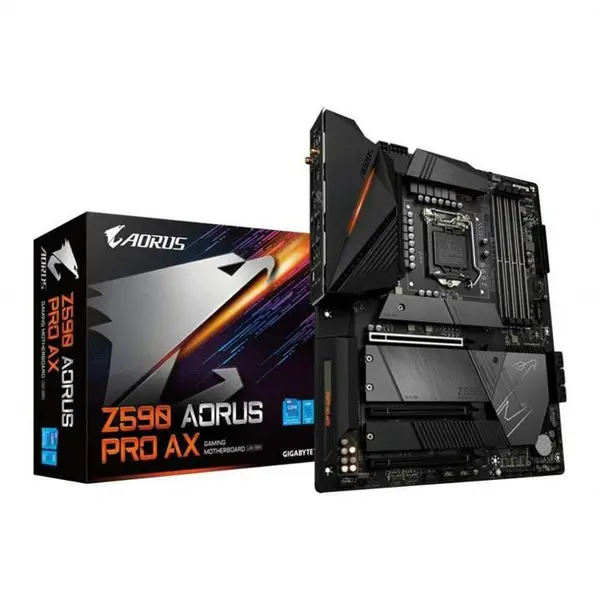 مادربرد گیمینگ گیگابایت Z590 AORUS PRO AX Motherboard: Gigabyte Aorus Z590 Pro AX Gaming - 4