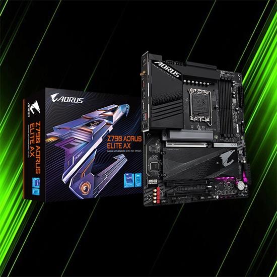 GigaByte Z790 AORUS ELITE AX DDR5 LGA 1700 13th Gen ATX Motherboard