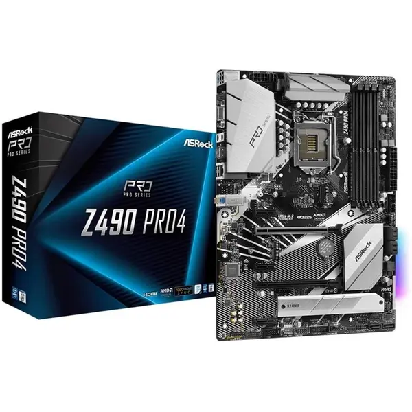ASRock Z490 Pro4 LGA 1200 Motherboard