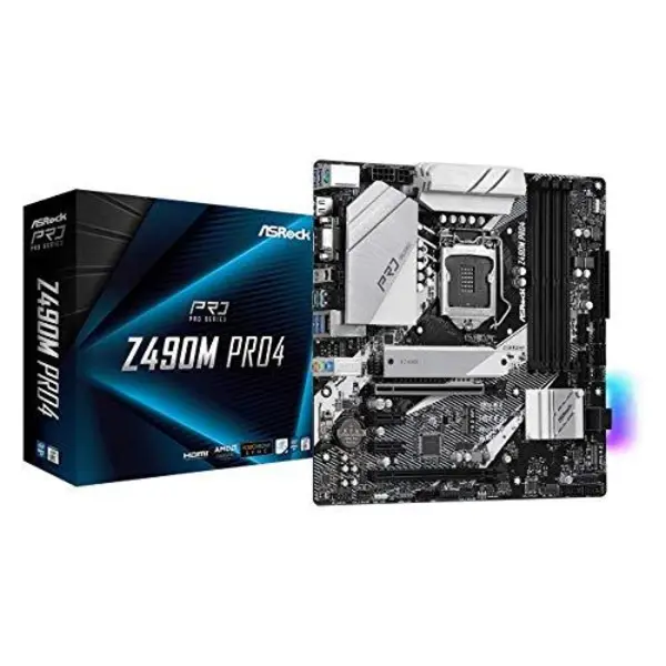 ASRock Z490 Pro4 LGA 1200 Motherboard