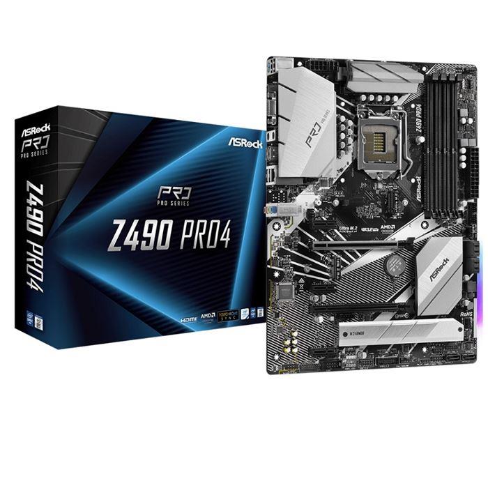 ASRock Z490 Pro4 LGA 1200 Motherboard