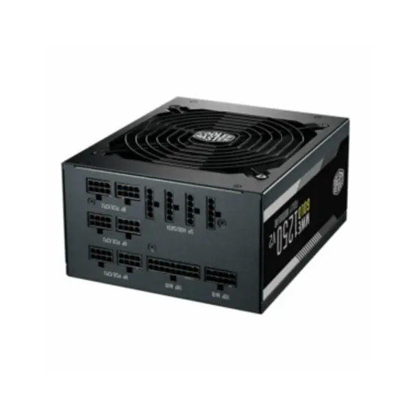 پاور 1250 وات کولر مستر MWE GOLD 1250 V2 Gold Full Modular Cooler Master MWE GOLD 1250 -V2 Gold Full Modular Power Supply