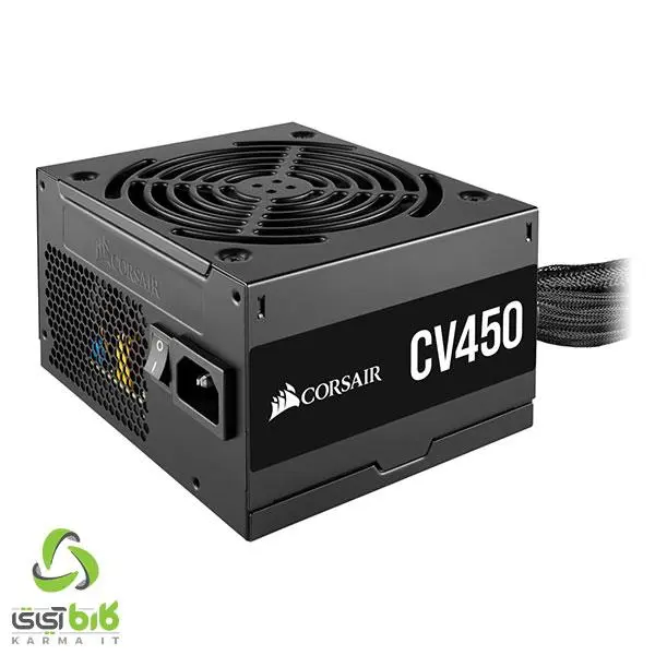 پاور 450 وات کورسیر CV450 Bronze Corsair CV Series CV450 450W 80Plus Bronze Power Supply - 2