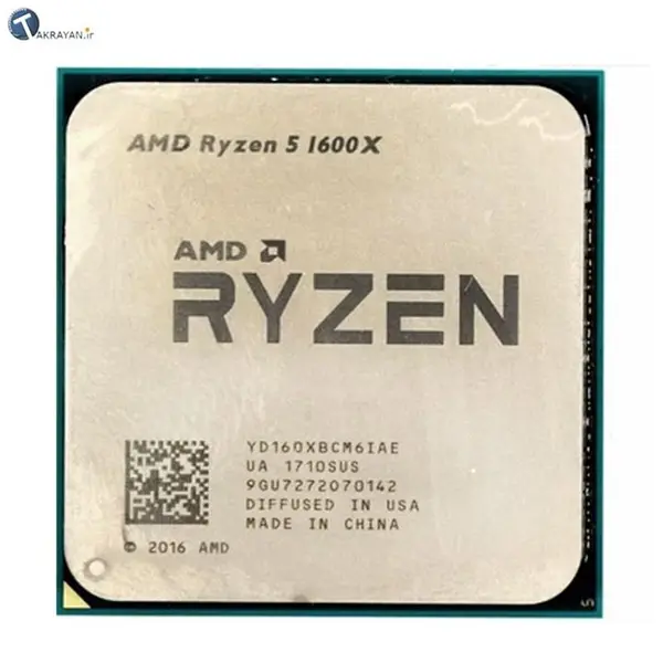 سی پی یو ای ام دی مدل رایزن5 2600 ایکس با فرکانس 3.6 گیگاهرتز AMD RYZEN 5 2600X 3.6GHz 19MB BOX CPU - 5