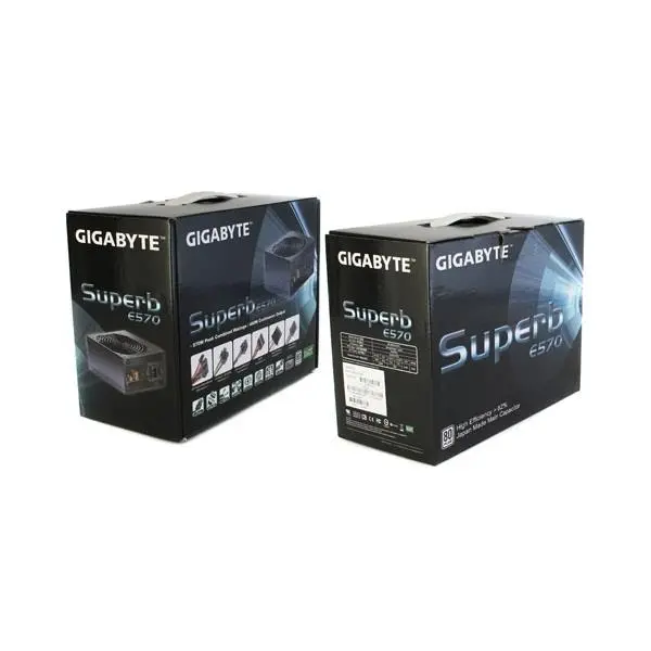 پاور گیگابایت مدل سوپر بی ای 570 GigaByte Superb E570 80 Plus Power Supply - 3