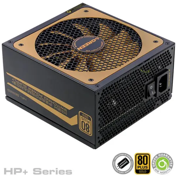 منبع تغذیه ماژولار گرین مدل 600b-hp Plus Green 600b-hp-Plus Modular Computer Power Supply - 3