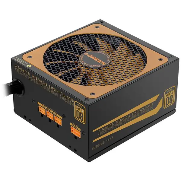 منبع تغذیه ماژولار گرین مدل 600b-hp Plus Green 600b-hp-Plus Modular Computer Power Supply - 5
