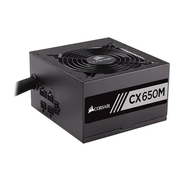 پاور 650 وات Corsair مدل CX-M Series CX650M Corsair CX650M Bronze Semi Modular 650W Power Supply - 2
