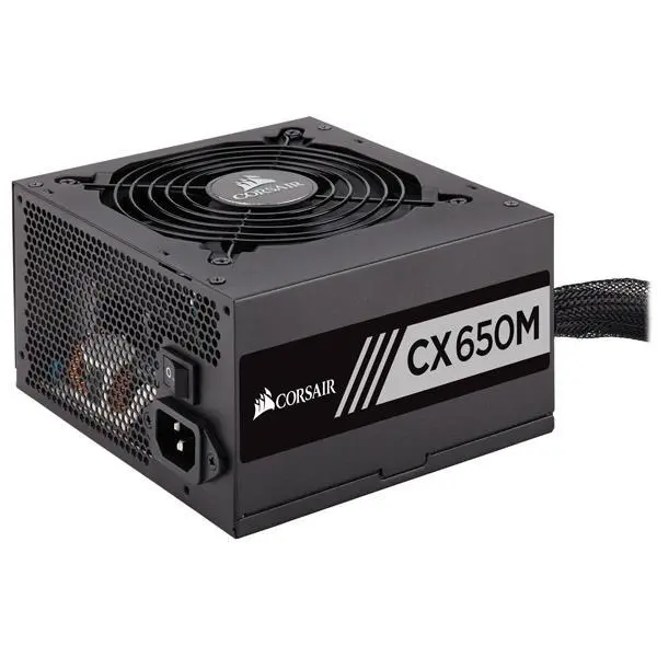 پاور 650 وات Corsair مدل CX-M Series CX650M Corsair CX650M Bronze Semi Modular 650W Power Supply