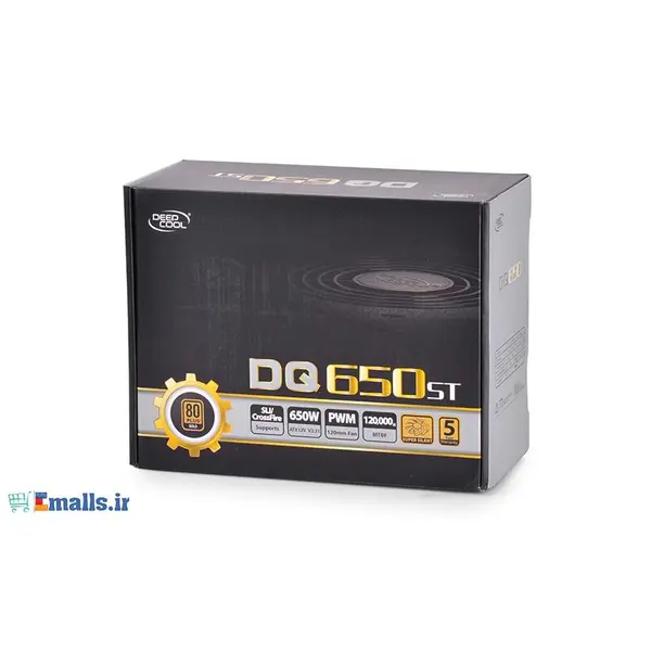 پاور دیپ کول مدل دی کیو 650 اس تی Deep Cool DQ650 ST 80PLUS GOLD Power Supply - 5