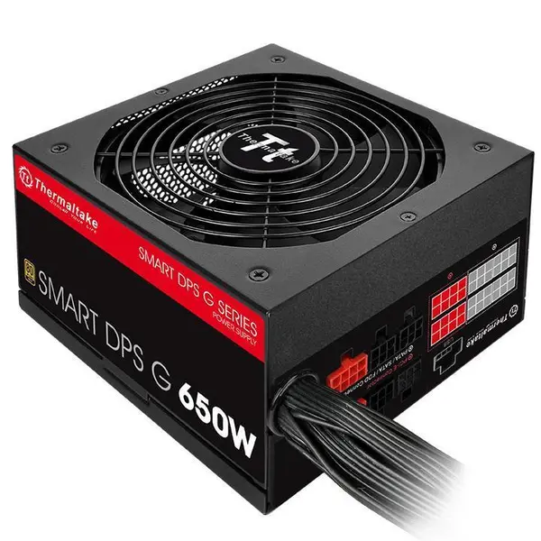 منبع تغذیه ترمالتیک مدل اسمارت دی پی اس جی با توان 650 وات Thermaltake Smart DPS G 650W Gold PSU - 4