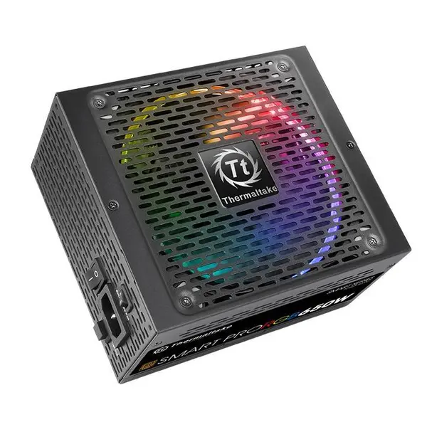 پاور ترمال تک اسمارت پرو آر جی بی 650وات برنز Thermaltake Smart Pro RGB 650W Bronze PSU - 3