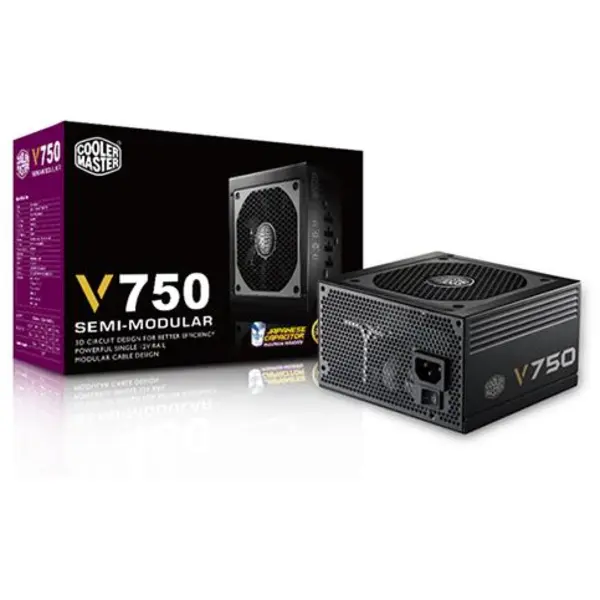 پاور کولر مستر وی 750 اس گلد RS-750-AMAA-G1 Cooler Master V750S 80Plus Gold Power Supply - 3