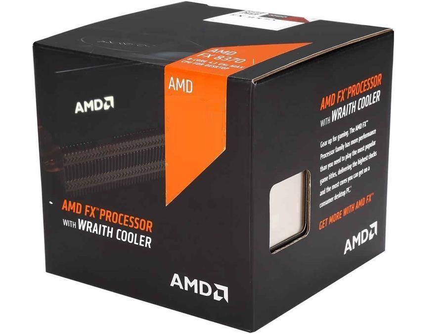 AMD FX-8370E 8-Core 3.3GHz AM3+ Vishera CPU with AMD Wraith Cooler