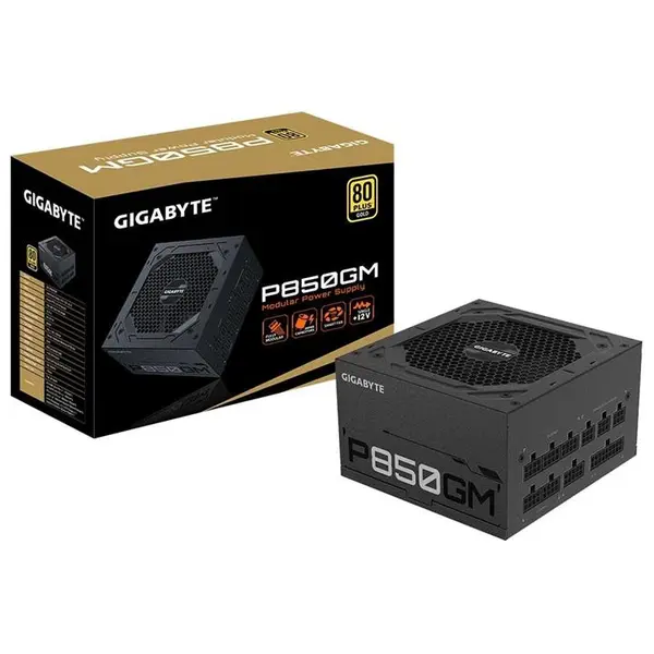 پاور گیگابایت 850 وات گلد P850GM فول ماژولار Gigabyte P850GM Modular Power Supply