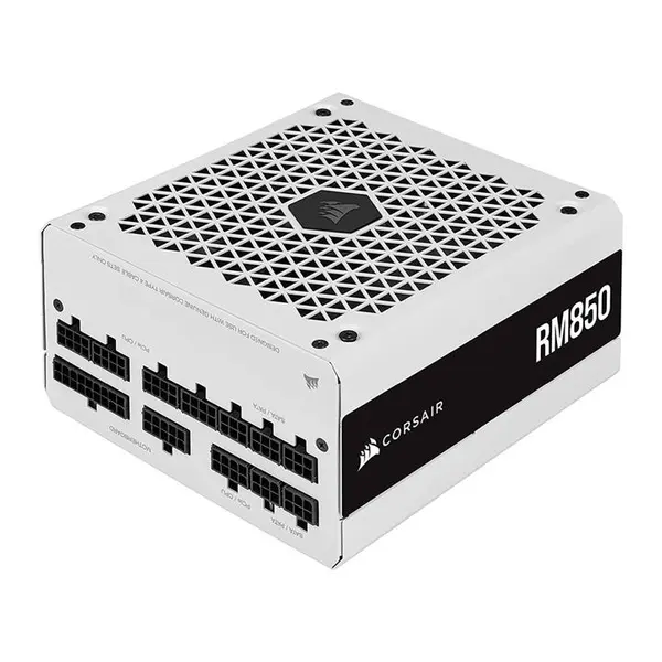 پاور 850 وات کورسیر RM850 White Fully Modular Gold Corsair RM850 White Fully Modular Gold 850W Power Supply - 2