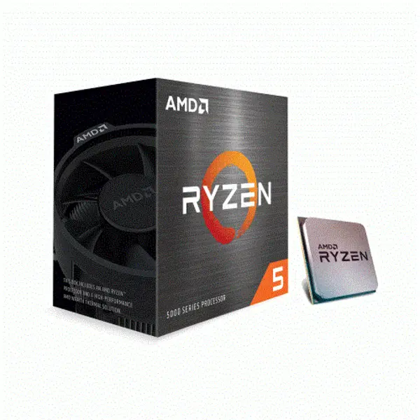 پردازنده ای ام دی مدل AMD Ryzen-5 5600 Box باندل با مادربرد های ایسوس AMD Ryzen 5 5600 3.5GHz AM4 Desktop BOX CPU