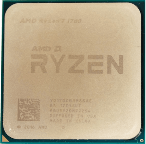 AMD RYZEN 7 1700 TRAY CPU