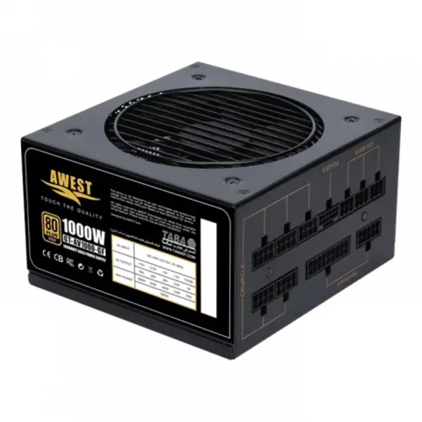 پاور AWEST مدل GT-AV1000-GF 80Plus Gold