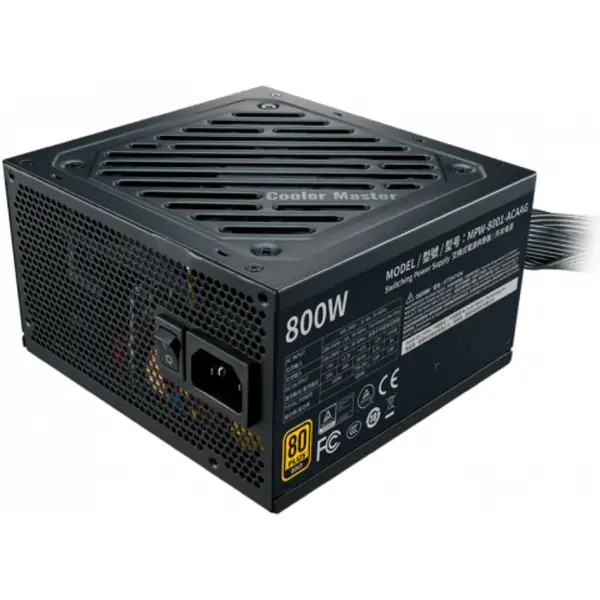 پاور Coolermaster مدل G800 Gold Cooler Master G800 GOLD 800W ATX Power Supply