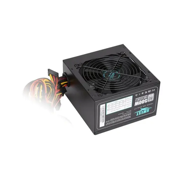 پاور اوست مدل GT-AV500-BW Awest GT-AV500-BW 500W 80Plus Power Supply