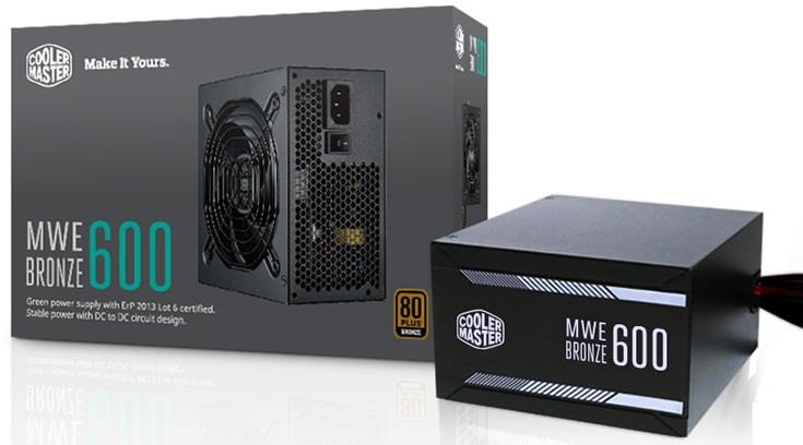 پاور کولر مستر MWE Bronze 600W Power Supply