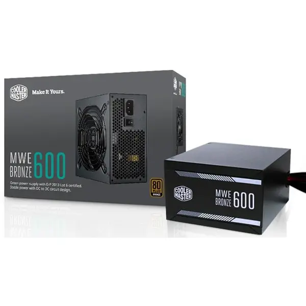 پاور کولر مستر MWE Bronze 600W Power Supply