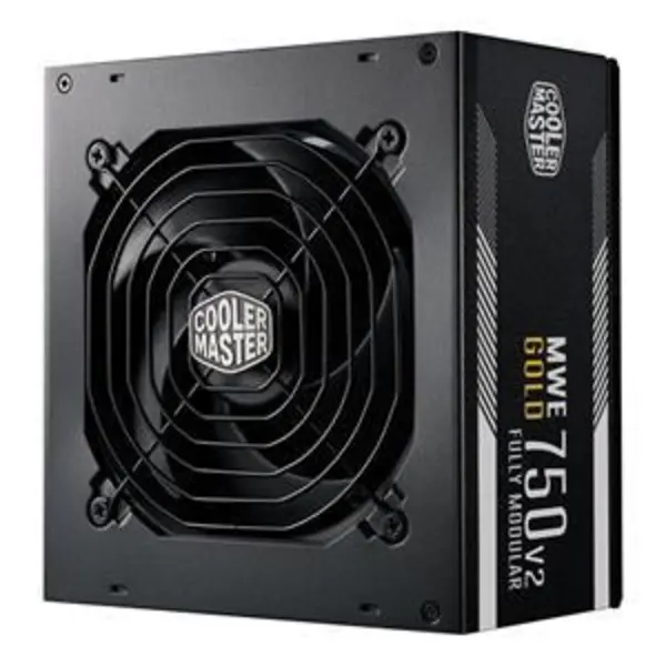 پاور کامپیوتر کولر مستر MWE Gold 750 V2 750W Cooler Master MWE Gold 750 V2 power supply