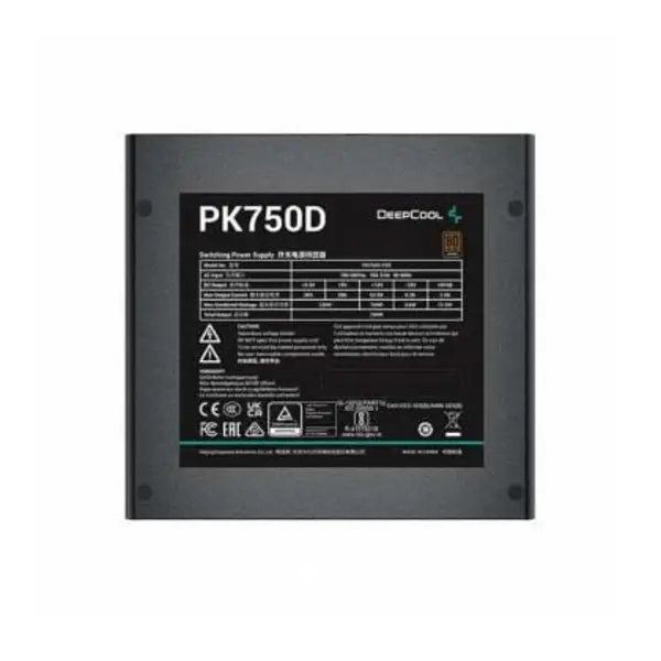 POWER DEEPCOOL PK750D پاور دیپ کول deepcool PK750D 80PLUS Bronze Power Supply
